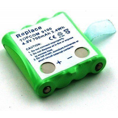 Bateria Walkie 4,8V 700mA TOPCOM 9100