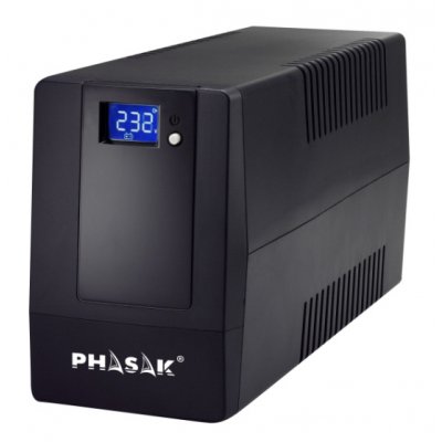SAI/UPS 650VA PHASAK INTERACTIVO AVR 2XSCHUKO PH 9464