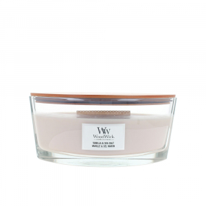 WOODWICK vela #Vanilla & Salt Sea 453,6 gr