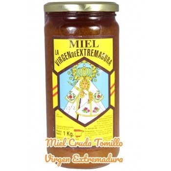 Miel Natural Cruda Pura Tomillo La Virgen Extremadura 1Kg