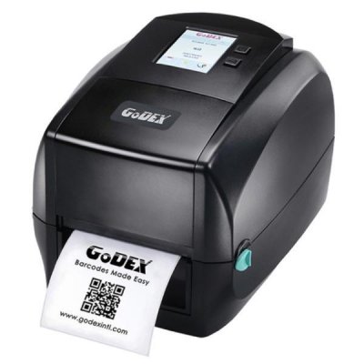 GODEX Impresora de etiquetas RT863i 100MM/SEG, 600 DPI, 512MB/16GB, LCD TACTIL, USB HOST, ETHERNET