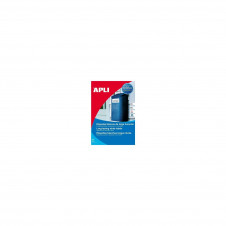 ETIQUETAS ADHESIVAS APLI BLANCAS POLIESTER LASER Y COPIER 20 HOJAS 160 ETIQUETAS 15087