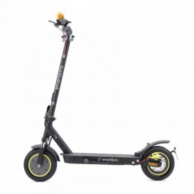 Patinete Eléctrico SmartGyro Z-PRO Certificado/ Motor 600W/ Ruedas 10/ 25km/h /Autonomía 40km/ Negro