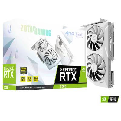 Zotac Gaming GeForce RTX 3060 AMP White Edition 12GB GDDR6