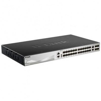 Switch Gestionable D-Link DGS-3130-30S/SI 30 Puertos SFP/ SFP+/ 2 Puertos RJ45 10GBASE-T