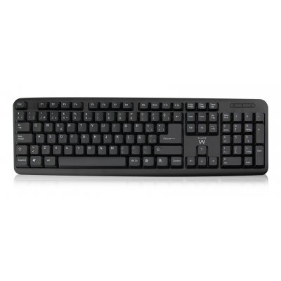 EW3109 teclado Universal USB QWERTY Español Negro