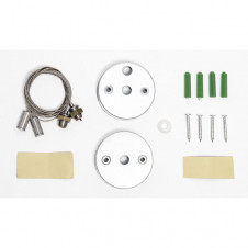 Kit Suspension Cable De Acero Oficina