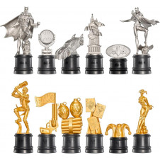 Tablero de ajedrez the noble collection dc comics batman vs joker