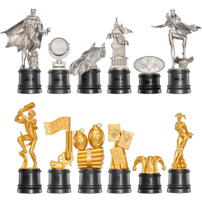Tablero de ajedrez The Noble Collection DC Comics Batman vs Joker - Licencia oficial