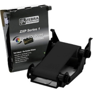 Zebra ix Series - 1 - negro / monocromo - cinta de impresión - para ZXP Series 1