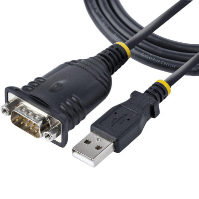 Cable usb tipo a a rs232 db9 startech 1m - macho - macho