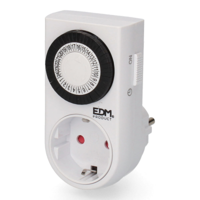 Programador diario analógico 230 v 16 a