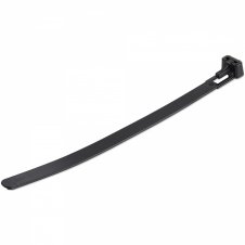 StarTech.com Bridas reutilizables de 15cm para cables - 7 mm de ancho, 35 mm de diámetro, soportan 22 kg de tensión, de nylon, para interior/ext., 9