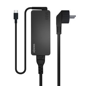 Aisens - Cargador 65W Pd3.0 1Xusb-C 1.8M, Negro