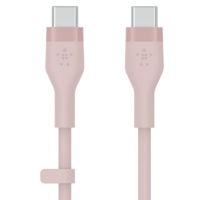 USB-C TO USB-C 2.0_SILICON 1M PINK