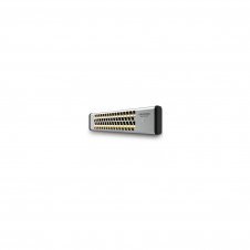 Cecotec 05323 calefactor eléctrico Interior Negro, Acero inoxidable 1200 W Calefactor eléctrico de cuarzo