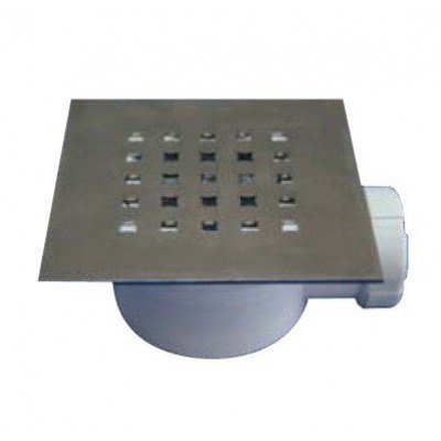 VÁLVULA PLATO DE DUCHA REGISTRABLE INOXIDABLE Ø1 1/2X128MM