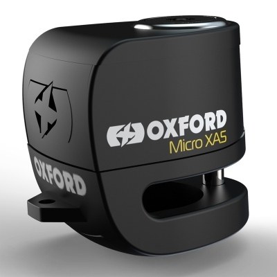 OXFORD Micro XA5 Alarm Disc Lock - Black LK214