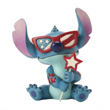 Figura enesco disney stitch patriota