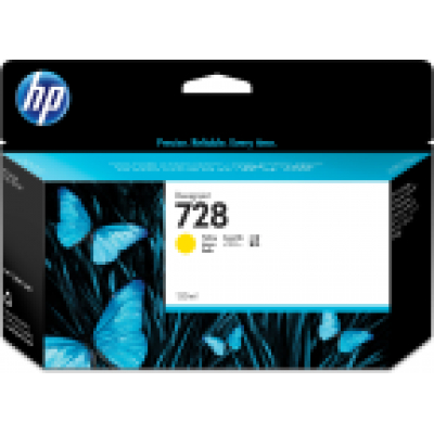HP 728 130-ml Gelb Tintenpatrone