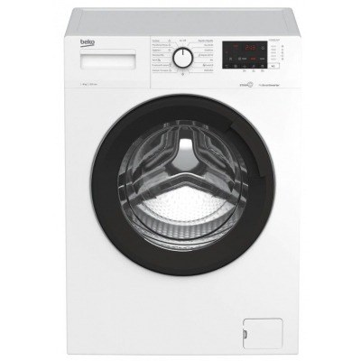 Lavadora carga frontal Beko WTA8612XSWR, Blanco, 8 kg, 1200 rpm, A+++