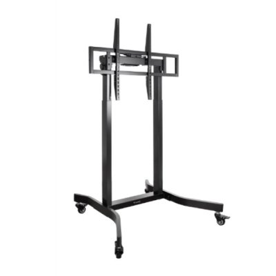 Soporte de Suelo con Ruedas Tooq FSM02-B para TV 55-100/ hasta 120kg