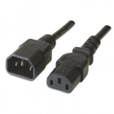 EC1913 cable de transmisión Negro 1,8 m C14 acoplador C13 acoplador