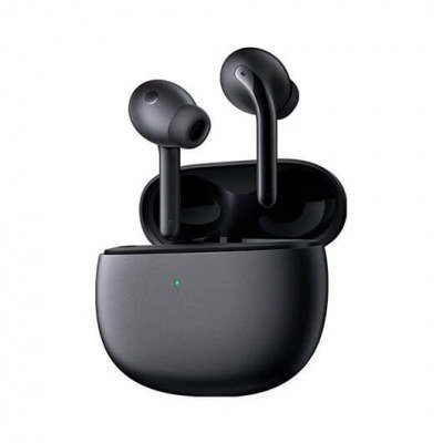 Auriculares bluetooth xiaomi buds 3 wireless con estuche de carga - autonomia 7h - anc - negro