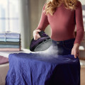 Plancha de vapor Philips DST5030/80, 2400W, golpe de vapor 180 gr/min, vapor continuo 45 gr/min, negro y morado - imagen 5