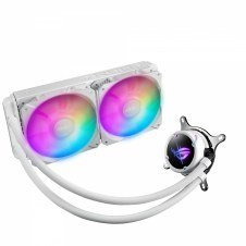 ASUS ROG STRIX LC II 240 ARGB White Edition Procesador Sistema de refrigeración l?quida todo en uno 12 cm Blanco