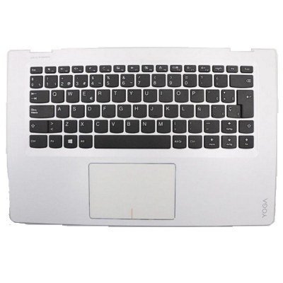 Top case + Teclado compatible para portátil LENOVO 510-14ISK Blanco 5CB0L67152