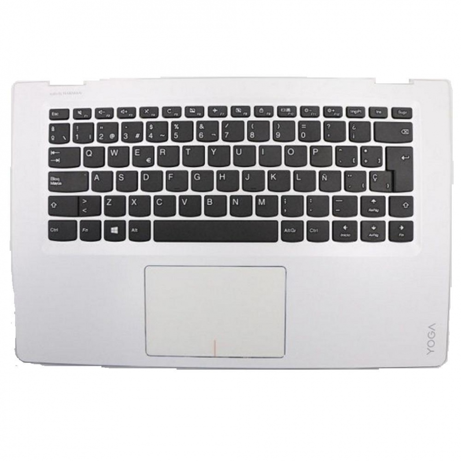 Top case + teclado Lenovo 510-14ISK Blanco 5CB0L67152