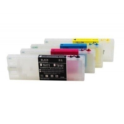 Epson T6162 Cyan Cartucho de Tinta Pigmentada Generico - Reemplaza C13T616200