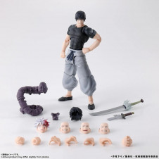 Figura tamashii nations s.h.figuarts jujutsu kaisen toji fushiguro 15.5cm