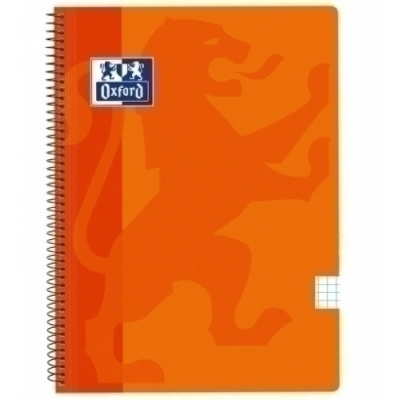 BLOCK OXF.SCH.PP Fº 80h CD.5 NARANJA - Pack de 5 unidades