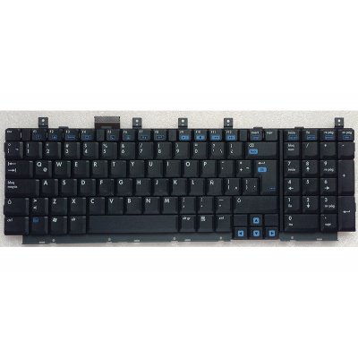 Teclado compatible para portátil HP dv8000 negro