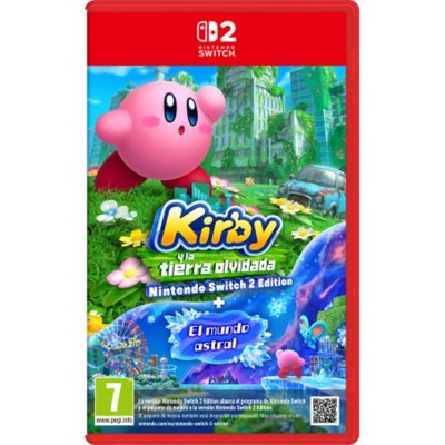 Juego nintendo switch 2 - kirby y la tierra olvidada nintendo switch 2 edition