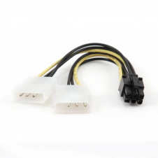 Gembird CC-PSU-6 cable de alimentación interna Molex PCIe 6
