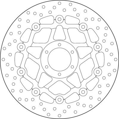 Disco de freno flotante Brembo 78B408A3 78B408A3