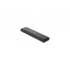 DeLOCK 42635 caja para disco duro externo Caja externa para unidad de estado sólido (SSD) Negro M.2