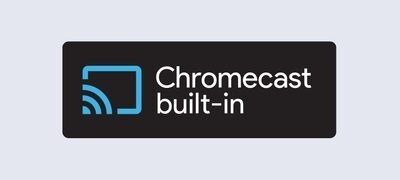 Logotipo de Chromecast built-in