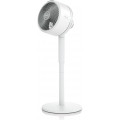 Ventilador nebulizador portátil de pie Shark FA220EU, autonomía 24 horas batería, híbrido, 12 combinaciones, 5 velocidades, oscilante 180º, inclinación 55º, mando a distancia, blanco - imagen 2