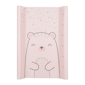 Cambiador suave de PVC 80x50cm Bear with me Rosa