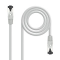 Nanocable Cable red Cat. 8.1 2GHZ SSTP Gris 1,5m