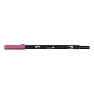 ROTULADOR TOMBOW DOBLE PUNTA PINC. MALVA - Pack de 6 unidades
