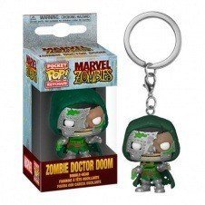 Funko pop keychain llavero marvel dr doom zombie 54385