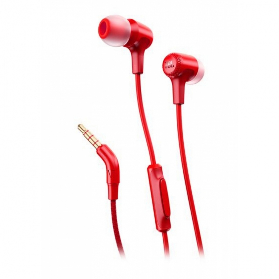Jbl Auriculares Con Micrófono E15 Rojo Jble15Red