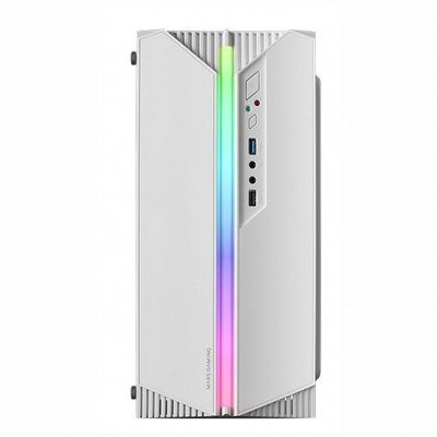 Caja ordenador mars gaming mc - s1 blanco micro atx 1 x usb 3.0 1 x usb 2.0 1 x 80mm frgb