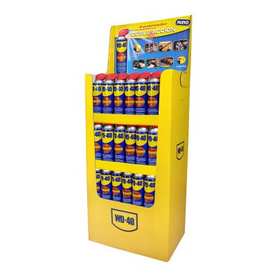 Expositor 84 unidades wd40 500ml