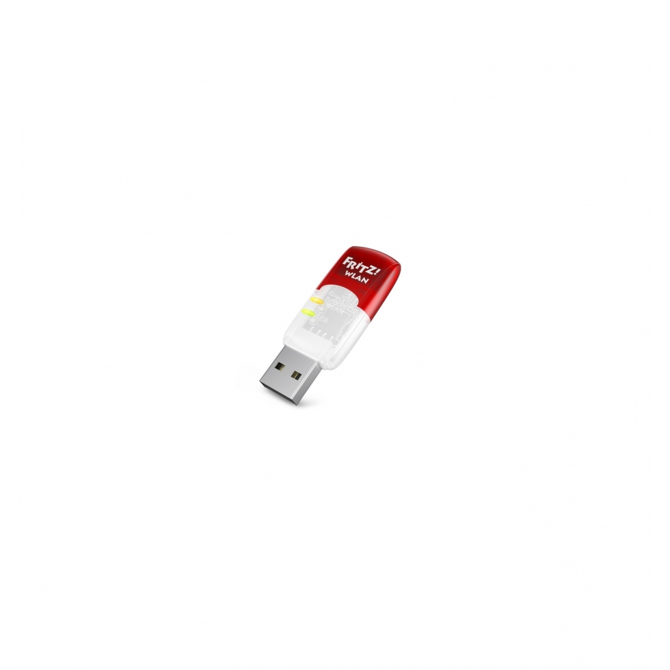 ADAPTADOR WIFI USB AVM FRITZ! WLAN USB Stick AC 430 MU-MIMO International - Adaptador inalámbrico USB, WiFi AC banda dual 20002810